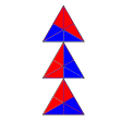 Median slicing triangle.svg